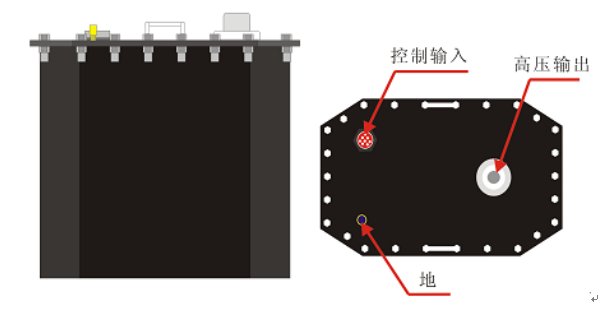 超低頻發(fā)電機(jī)耐壓測(cè)試儀升壓器結(jié)構(gòu)示意圖