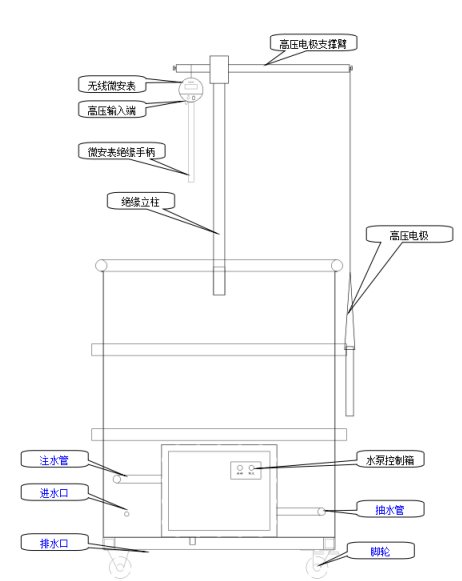 帶電作業(yè)用絕緣斗臂車廠家絕緣斗試驗(yàn)水槽